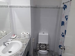 Bathroom with shower