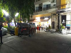 Entrance of the condominium